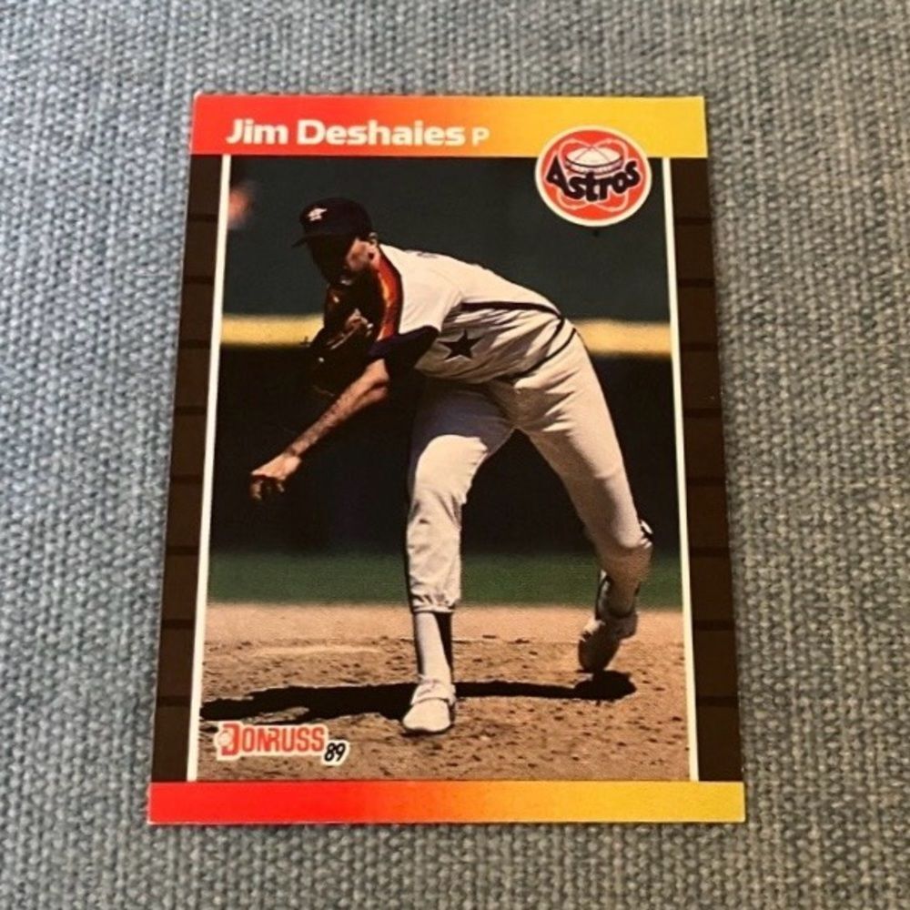 1989 Donruss Houston Astros Baseball Card Trading Card